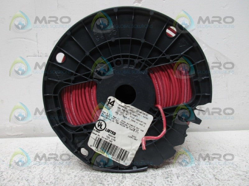 INDUSTRIAL MRO PART# 22-95-75-01 RED WIRE 500' *NEW NO BOX*