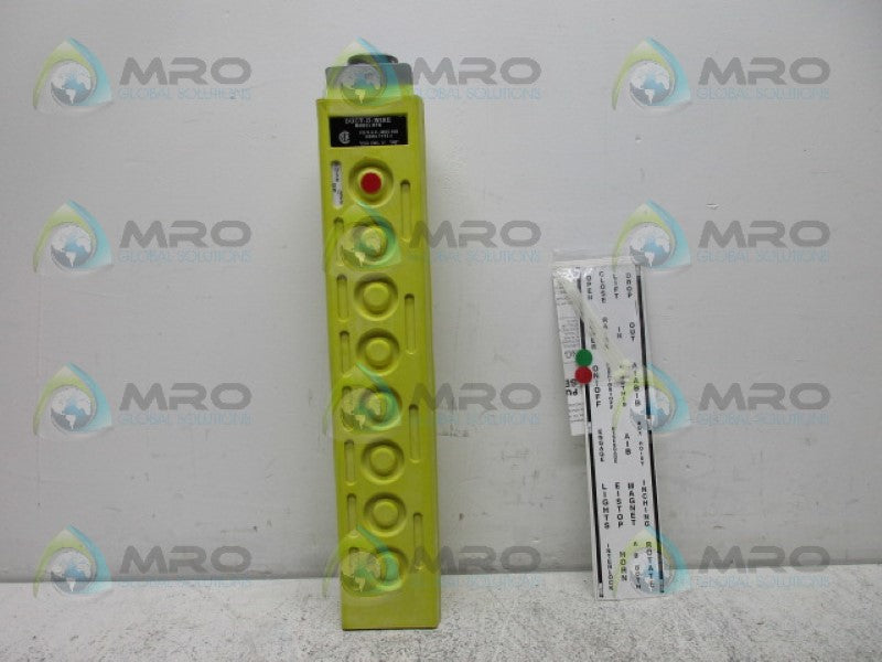 DUCT-O-WIRE MODEL RPB 8 PUSHBUTTON *NEW NO BOX*