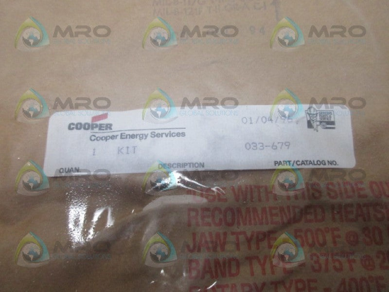COOPER 033-679 KIT *NEW IN FACTORY BAG*