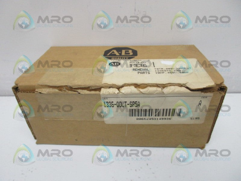 ALLEN BRADLEY 1336-QOUT-SP5A SER A TRANSISTOR *NEW IN BOX*