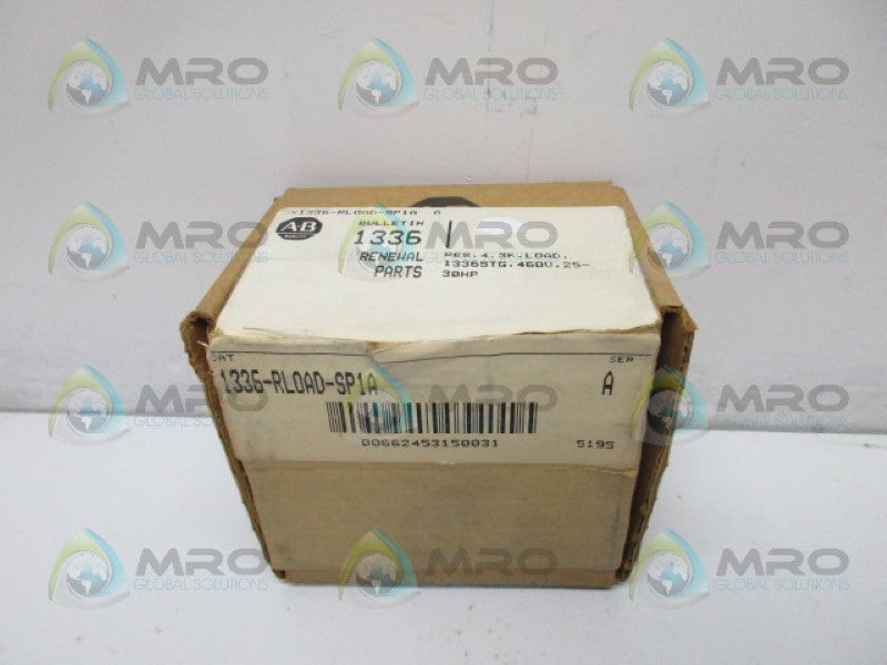 ALLEN BRADLEY 1336-RLOAD-SP1A SER A LOAD RESISTOR *NEW IN BOX*