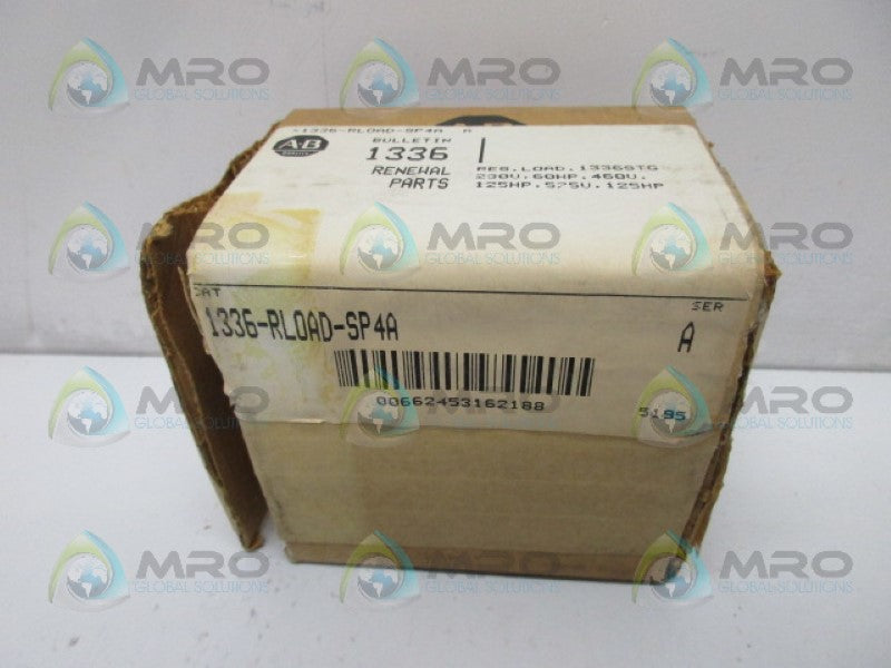 ALLEN BRADLEY 1336-RLOAD-SP4A SER A LOAD RESISTOR *NEW IN BOX*
