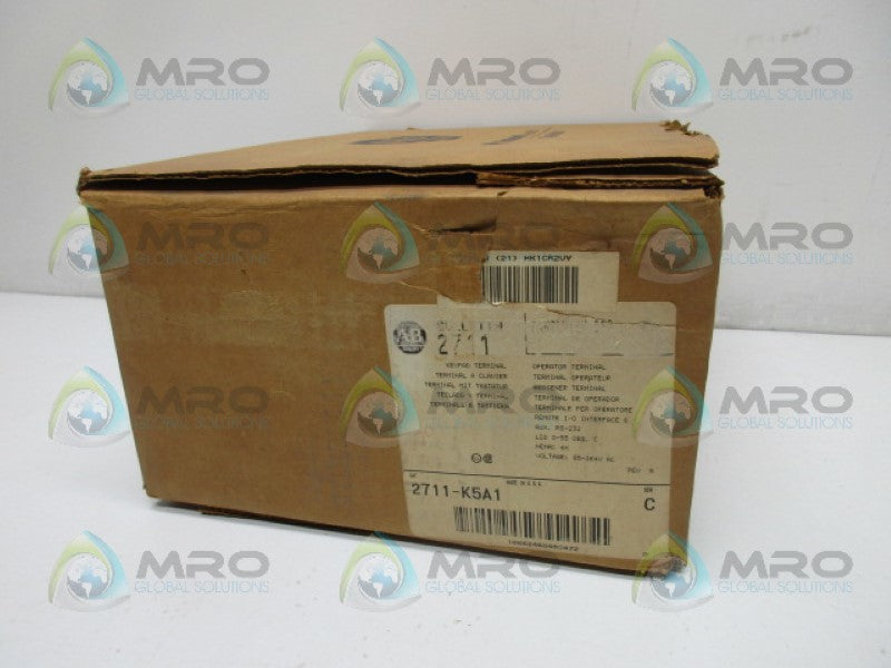 ALLEN BRADLEY PANELVIEW 550 2711-K5A1 SER C REV A FRN 1.03 PANEL *NEW IN BOX*
