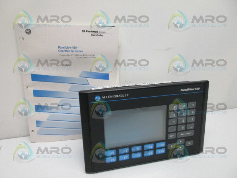 ALLEN BRADLEY PANELVIEW 550 2711-K5A1 SER C REV A FRN 1.03 PANEL *NEW IN BOX*