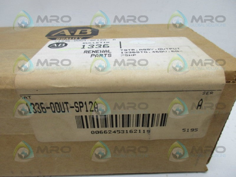 ALLEN BRADLEY 1336-QOUT-SP12A SER A TRANSISTOR MODULE *FACTORY SEALED*