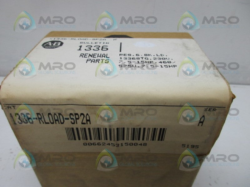 ALLEN BRADLEY 1336-RLOAD-SP2A SER A RESISTOR *FACTORY SEALED*