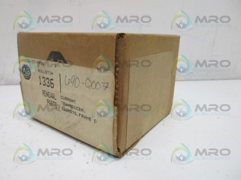 ALLEN BRADLEY 1336-CT-SP1A SER A CURRENT TRANSDUCER *FACTORY SEALED*