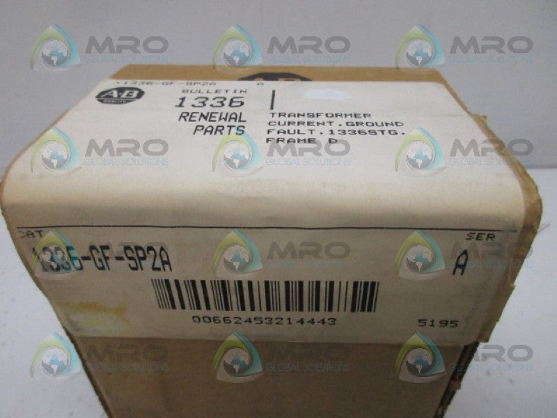 ALLEN BRADLEY 1336-GF-SP2A SER A TRANSFORMER *FACTORY SEALED*