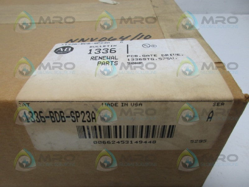 ALLEN BRADLEY 1336-BDB-SP23A SER A DRIVE BOARD *FACTORY SEALED*