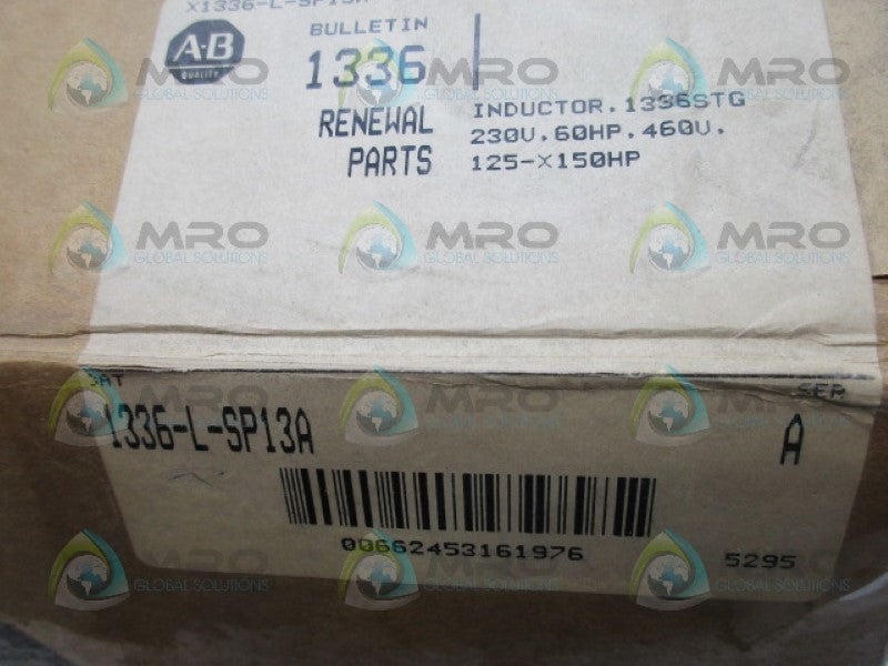 ALLEN BRADLEY 1336-L-SP13A SER A INDUCTOR *NEW IN BOX*