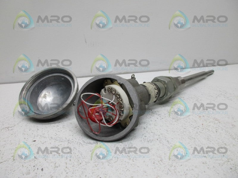 FOXBORO PR-13UBS-008 TEMPATURE SENSOR (AS PICTURED) *NEW NO BOX*