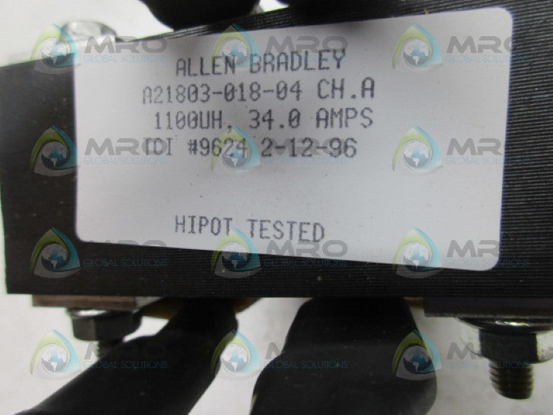 ALLEN BRADLEY A21803-018-04 TRANSFORMER *NEW NO BOX*