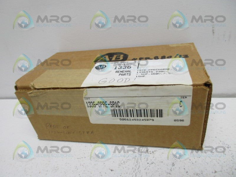 ALLEN BRADLEY 1336-QPRE-SP1C SER C PRECHARGE THYRISTOR *NEW IN BOX*
