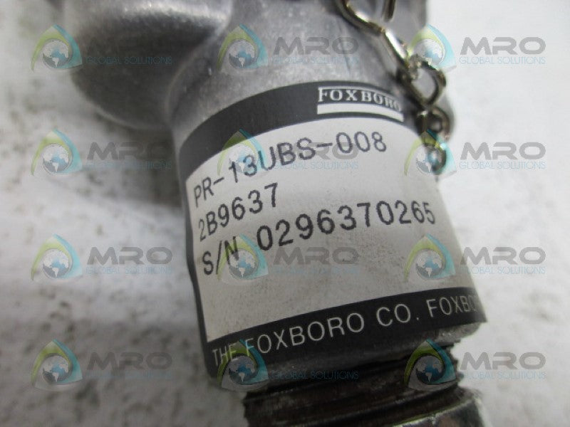 FOXBORO PR-13UBS-008 TEMPERATURE SENSOR *NEW IN BOX*