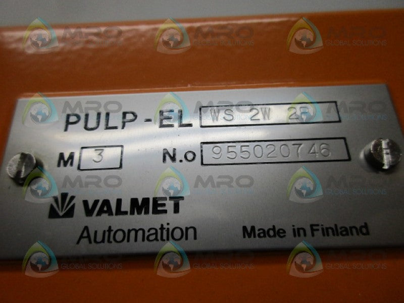 VALMET PULP-ELWS2W2P CONSISTENCY TRANSMITTER *NEW IN BOX*