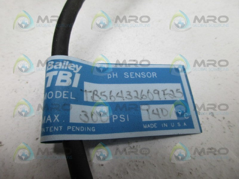 TBI-BAILEY CONTROLS TB56432609F25 CONDUCTIVITY SENSOR *NEW NO BOX*