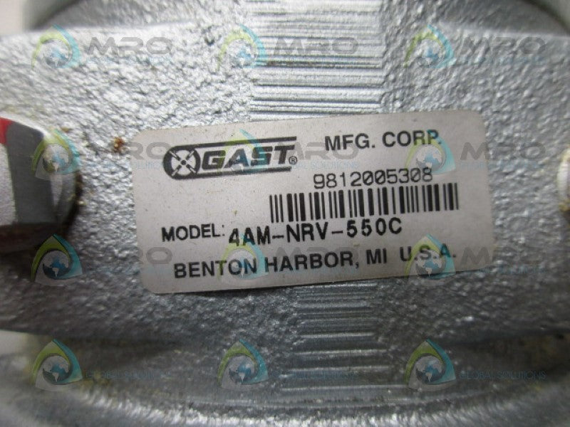 GAST 4AM-NRV-550C AIR MOTOR *NEW NO BOX*