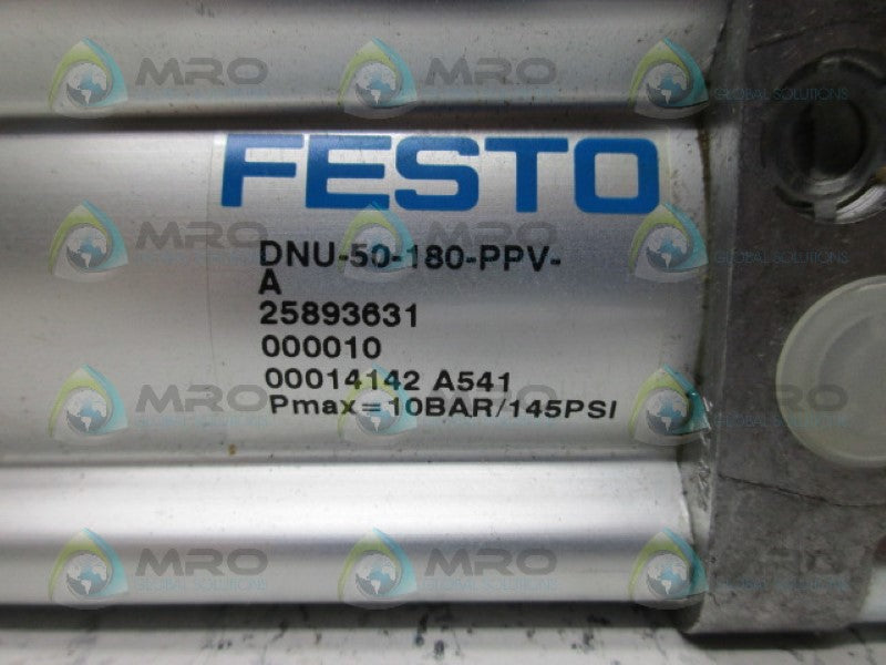 FESTO DNU-50-180-PPV-A CYLINDER *NEW NO BOX*