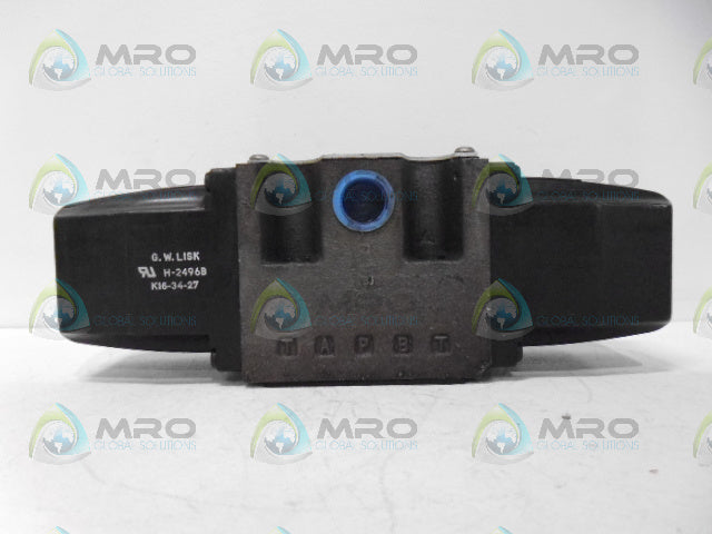 RACINE FD4-DSKS-702S-50 SOLENOID VALVE *USED*