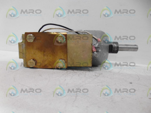 INDUSTRIAL MRO RY120 GEAR MOTOR *USED*