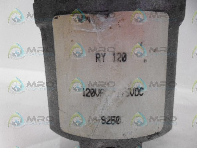 INDUSTRIAL MRO RY120 GEAR MOTOR *USED*