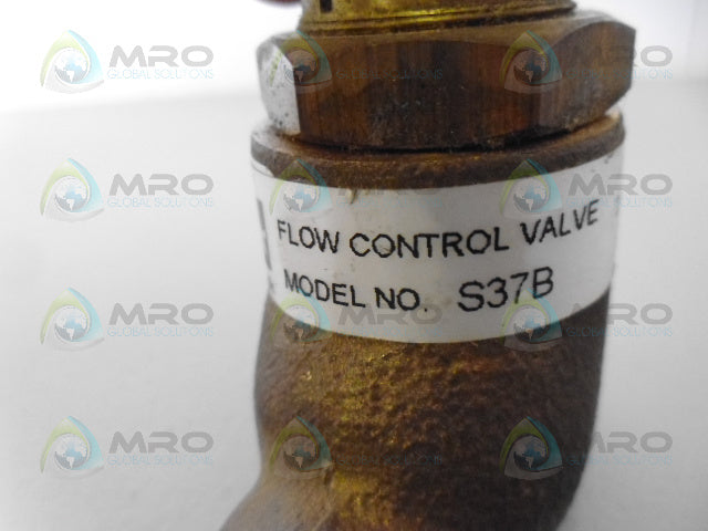 PARKER S37B FLOW CONTROL VALVE *NEW NO BOX*
