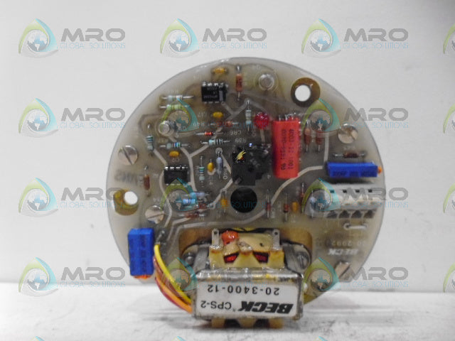 BECK 20-2991 CONTACTLESS POSITION SENSOR BOARD *NEW NO BOX*