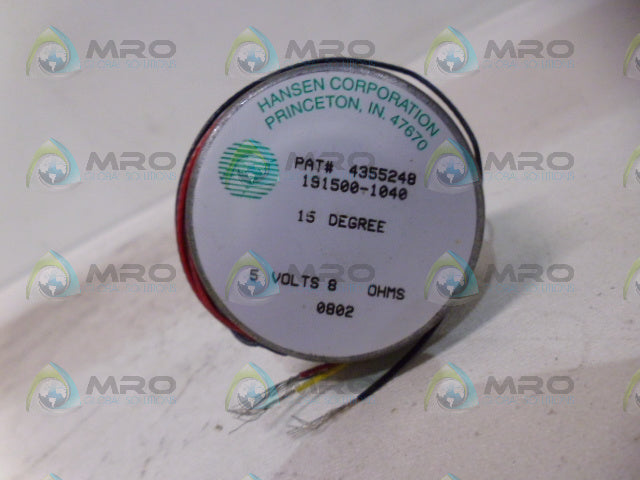 HANSEN 191500-1040 ENCODER MOTOR *NEW NO BOX*
