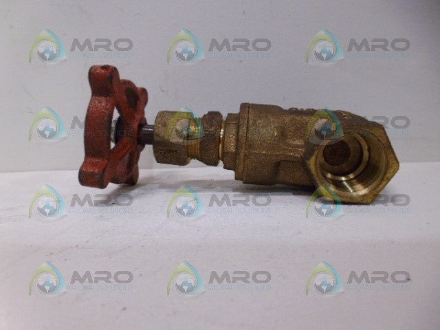 STOCKHAM B-103 GATE VALVE 3/4" *NEW NO BOX*