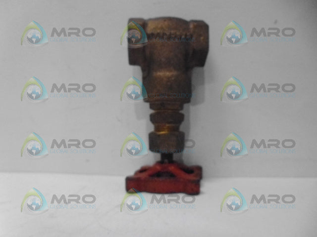 STOCKHAM B-103 GATE VALVE 3/4" *NEW NO BOX*