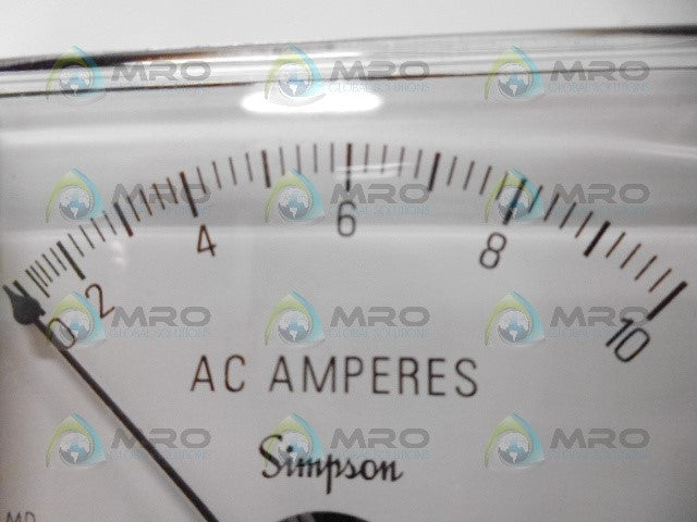 SIMPSON 1257MD METER (0-10A) *NEW IN BOX*