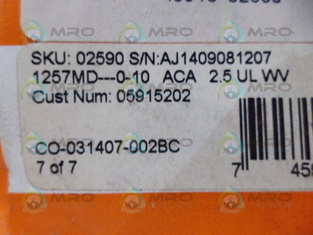 SIMPSON 1257MD METER (0-10A) *NEW IN BOX*