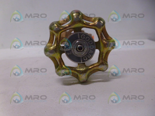 GODDARD 222 CRYOGENIC? GLOBE VALVE *NEW NO BOX*