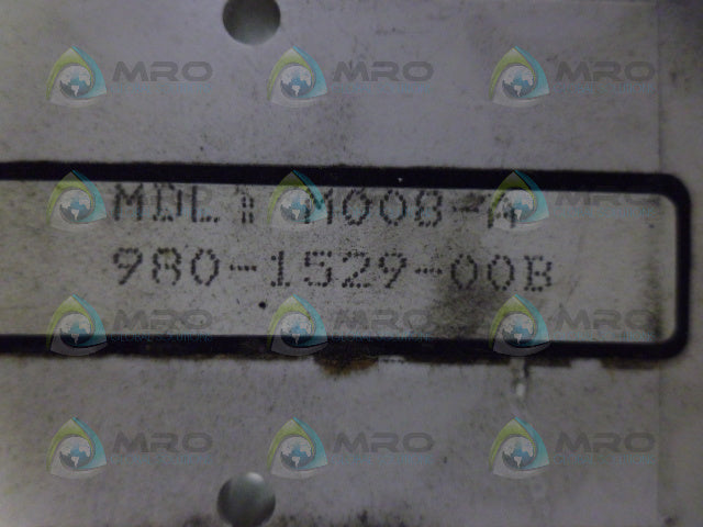 ACTION PAK M008-A 980-1529-00B RELAY SOCKET *USED*