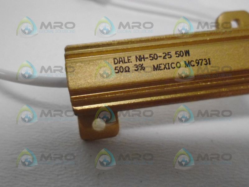DALE NH-50-25-50W RESISTOR (AS PICTURED) *NEW NO BOX*