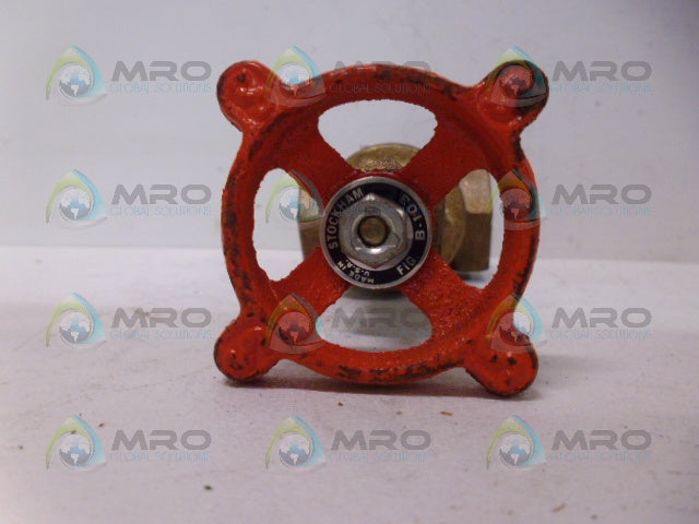 STOCKHAM B-103 GATE VALVE 1" *NEW NO BOX*