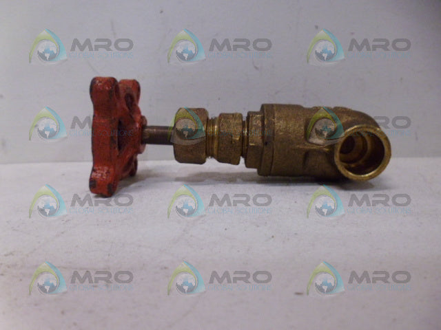 STOCKHAM B-104 GATE VALVE 1/2" *NEW NO BOX*