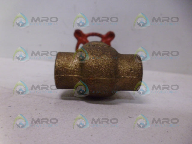 STOCKHAM B-104 GATE VALVE 1/2" *NEW NO BOX*