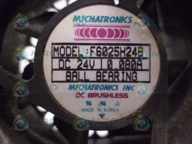 MECHATRONICS F6025H24B FAN *USED*