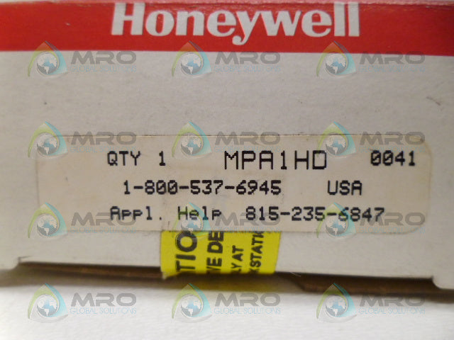 HONEYWELL MPA1HD LOGIC CARD *NEW IN BOX*