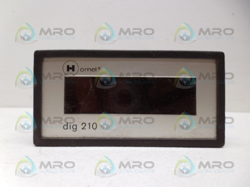 HORNEL HDA4110-50 PANEL METER *USED*