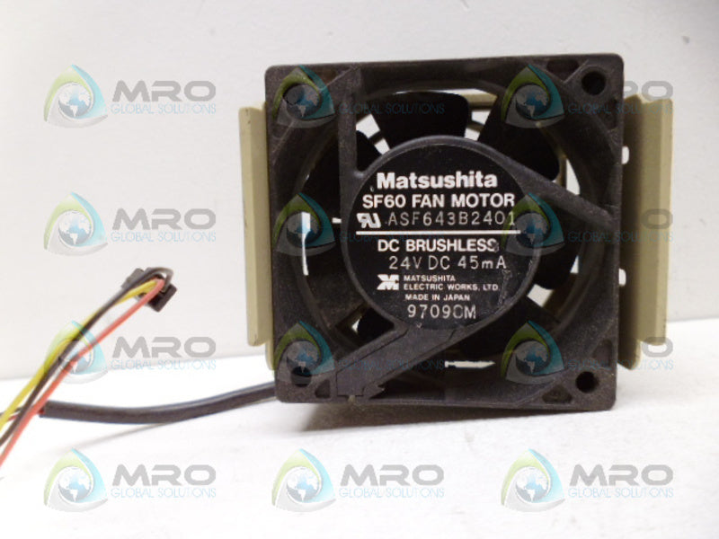 MATSUSHITA ASF643B2401 FAN *USED*