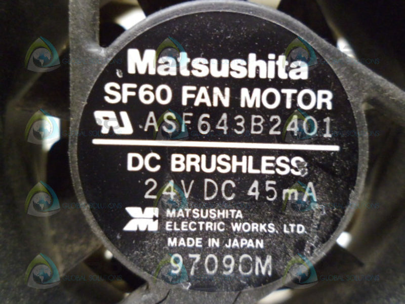 MATSUSHITA ASF643B2401 FAN *USED*