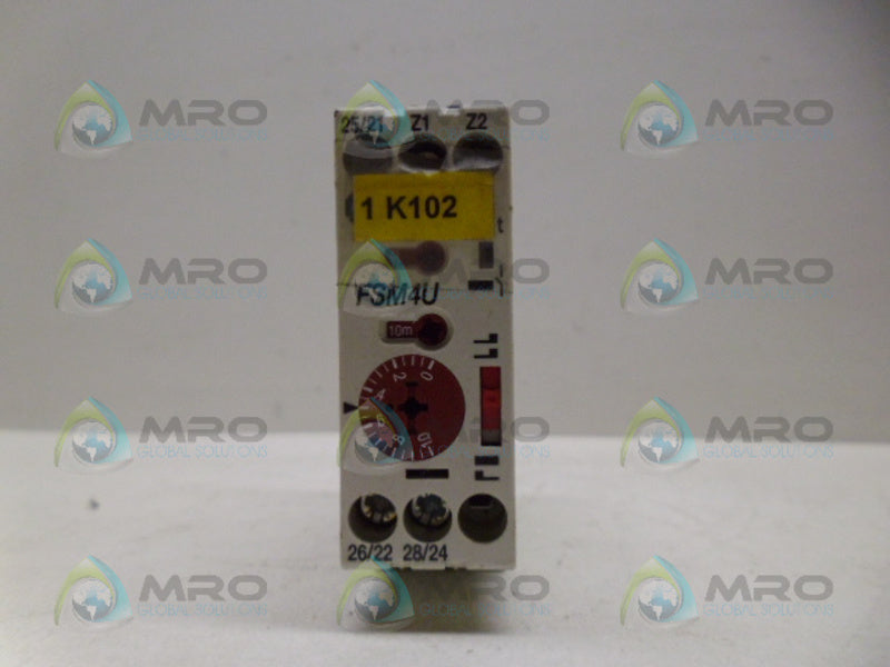 ALLEN BRADLEY 700-FSM4UU23 SER. B TIMING RELAY *USED*