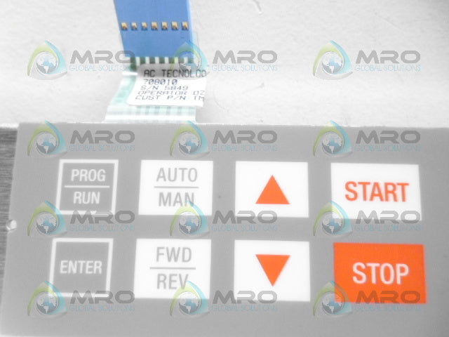 LENZ 830035 FRONT KEYPAD PANEL *NEW NO BOX*