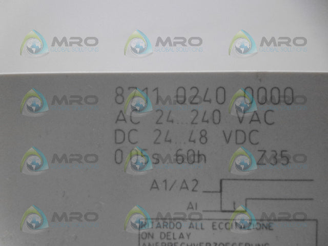 FINDER 87-11-0-240-0000-PAS RELAY *NEW IN BOX*