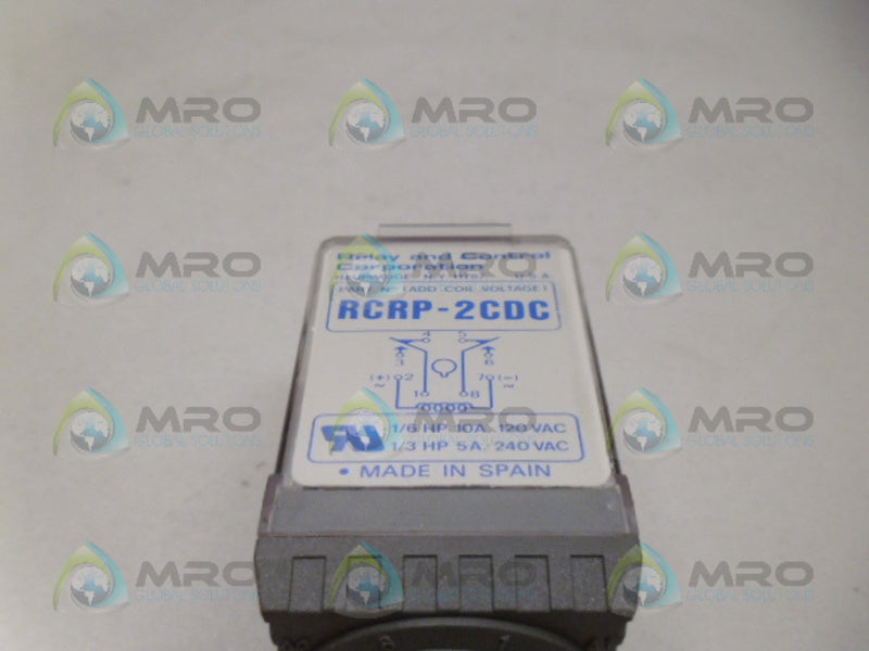 RC RCRP-2CDC RELAY 24V *NEW IN BOX*