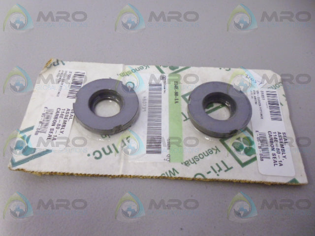 TRI-CLOVER 114E-80-1A CARBON SEAL *NEW IN ORIGINAL PACKAGE*