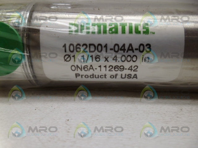 NUMATICS 1062D01-04A-03 CYLINDER *NEW IN ORIGINAL PACKAGE*