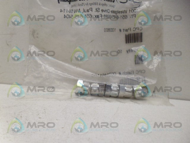 COLDER PRODUCTS 100800 FITTING NUT (PK OF 5) *NEW IN FACTORY BAG*